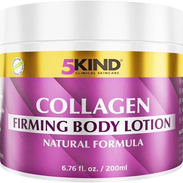 5kind Collagen Firming Body Lotion 200ml - Collagen Body Cream for Women - Luxury Collogen Firming Cream - Neck Firming Cream for Loose Skin