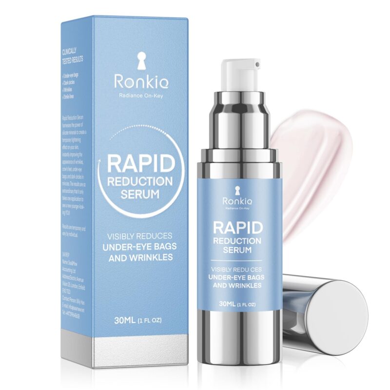 Instant Face & Eye Lift Cream: Rapid Reduction Eye Serum Firms Under Eye Bags and Wrinkles for Middle-aged Women Before Dating & Work 1 Fl Oz