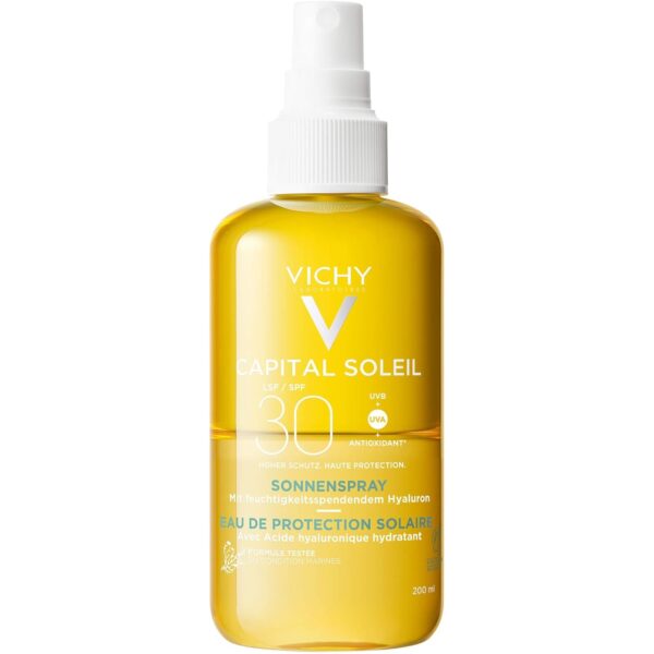 Vichy Capital Soleil Hydrating Solar Protective Water SPF30 with Hyaluronic Acid 200ml